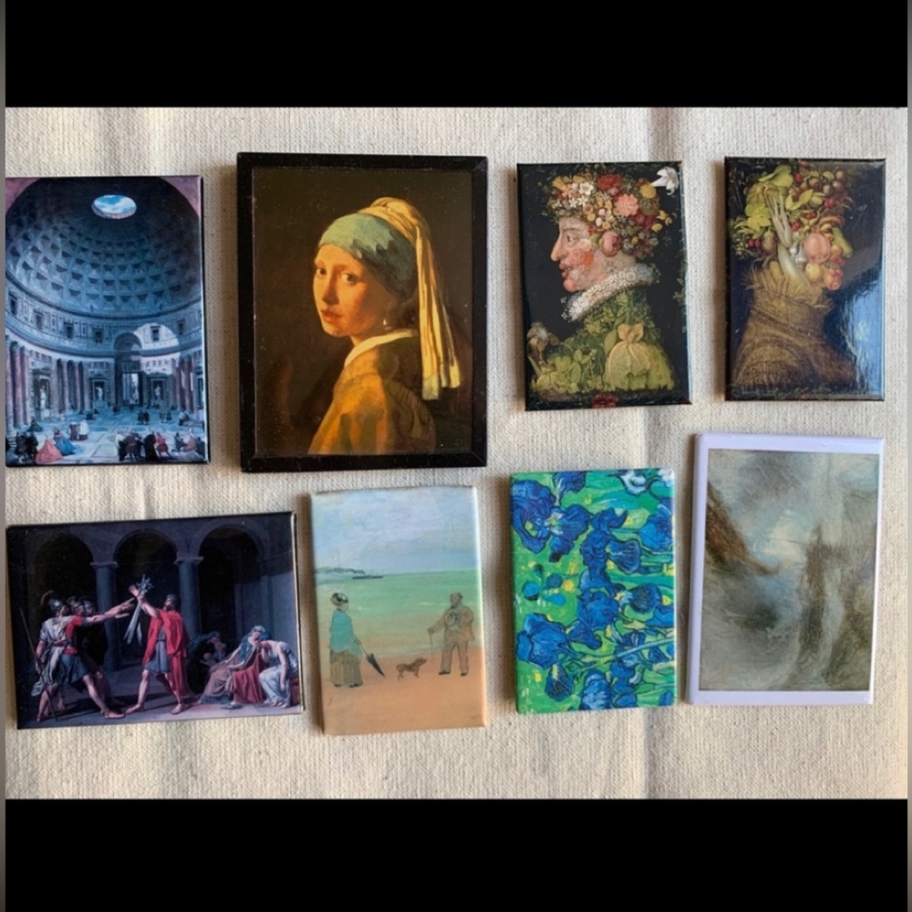 Fine Art Refrigerator Magnets